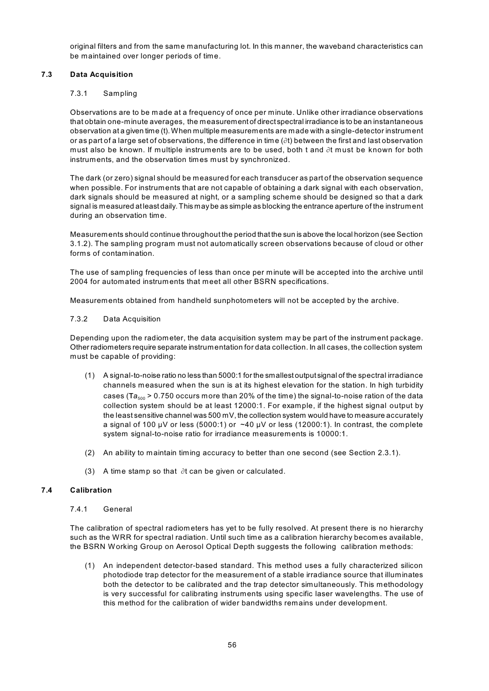 Kipp&Zonen BSRN Scientific Solar Monitoring System User Manual | Page 68 / 188