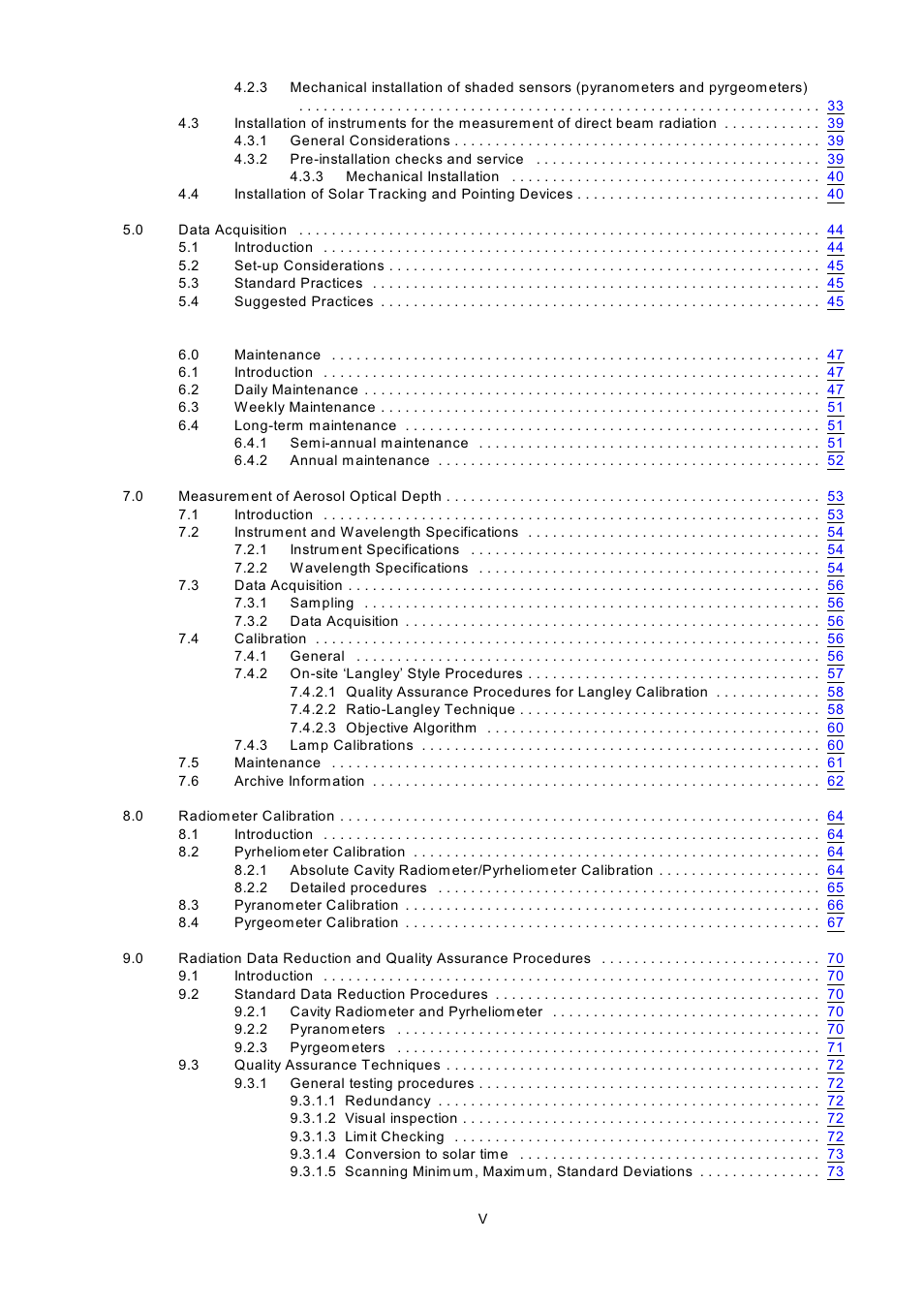 Kipp&Zonen BSRN Scientific Solar Monitoring System User Manual | Page 7 / 188