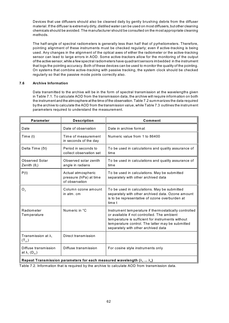Kipp&Zonen BSRN Scientific Solar Monitoring System User Manual | Page 74 / 188