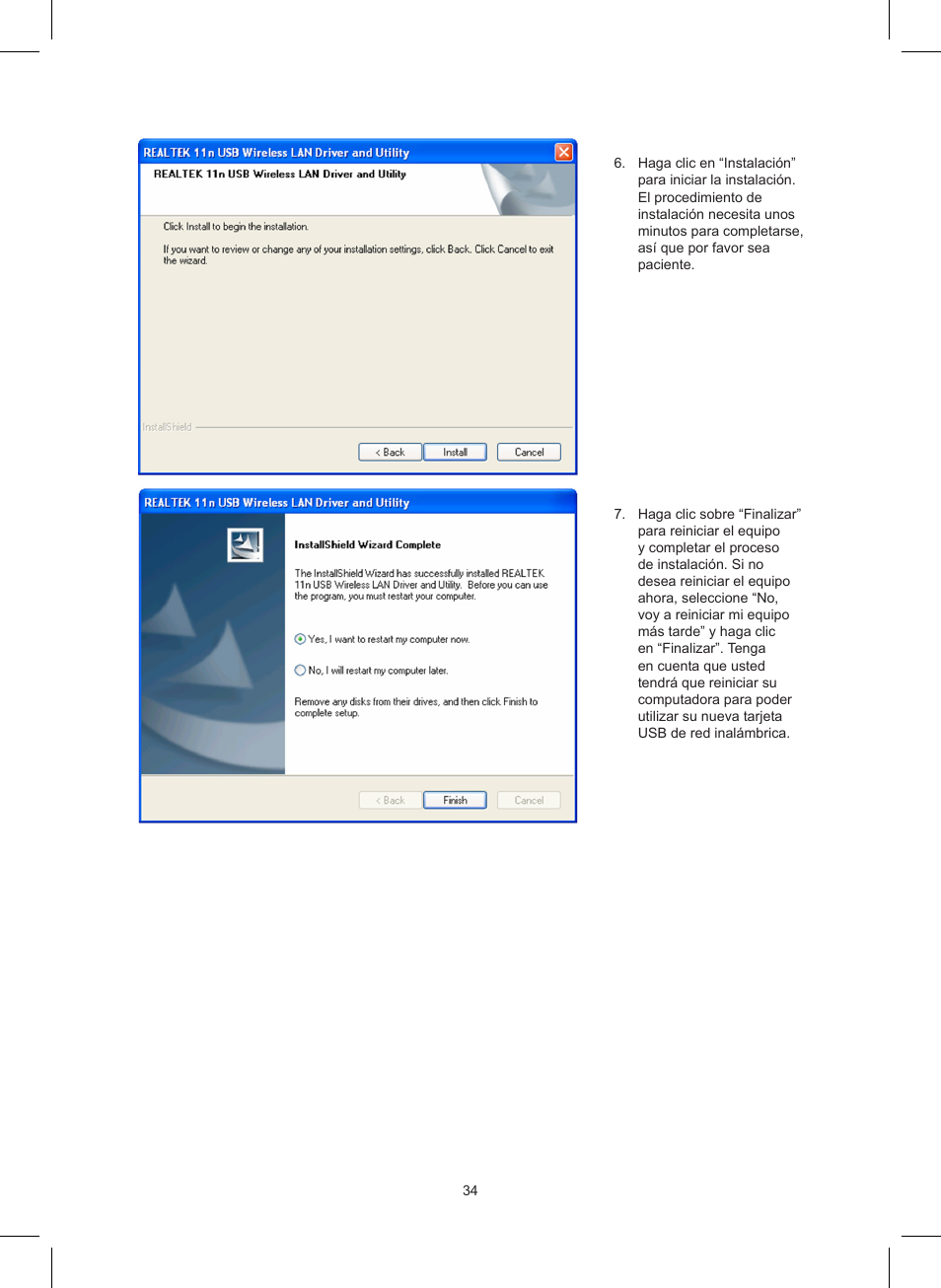 Konig Electronic Wireless LAN USB 2.0 dongle 150 Mbps User Manual | Page 34 / 86