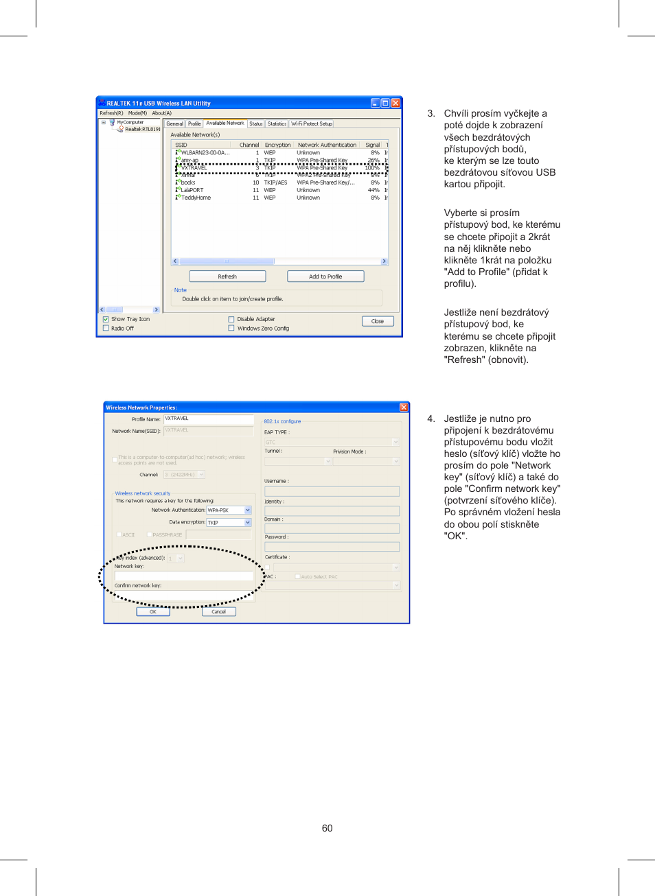 Konig Electronic Wireless LAN USB 2.0 dongle 150 Mbps User Manual | Page 60 / 86