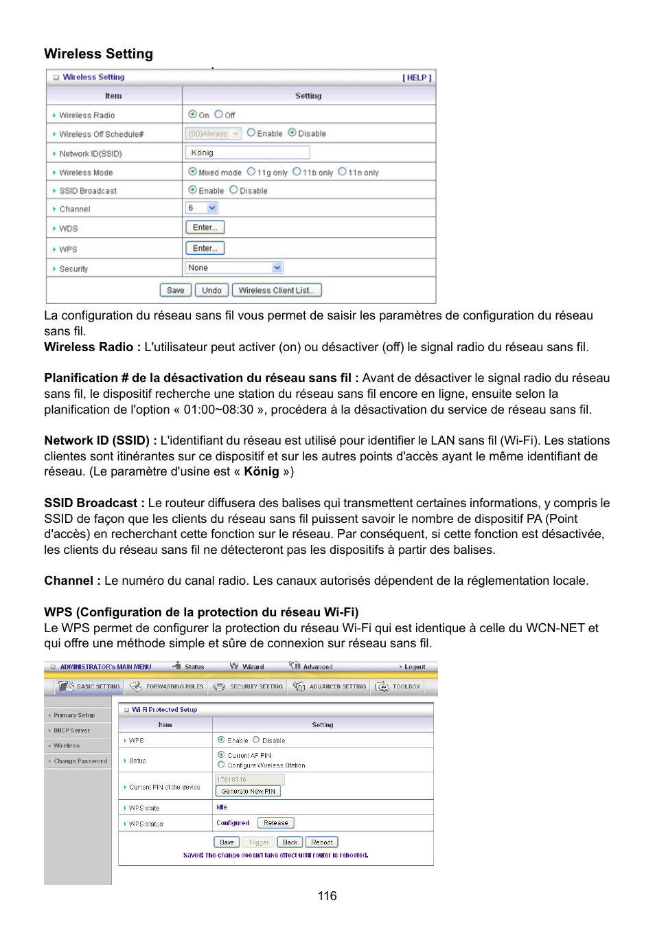 Konig Electronic WLAN router 300 Mbps User Manual | Page 116 / 722