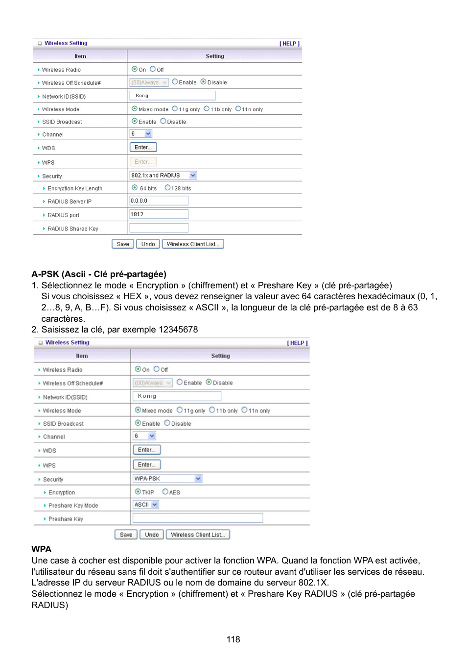 Konig Electronic WLAN router 300 Mbps User Manual | Page 118 / 722