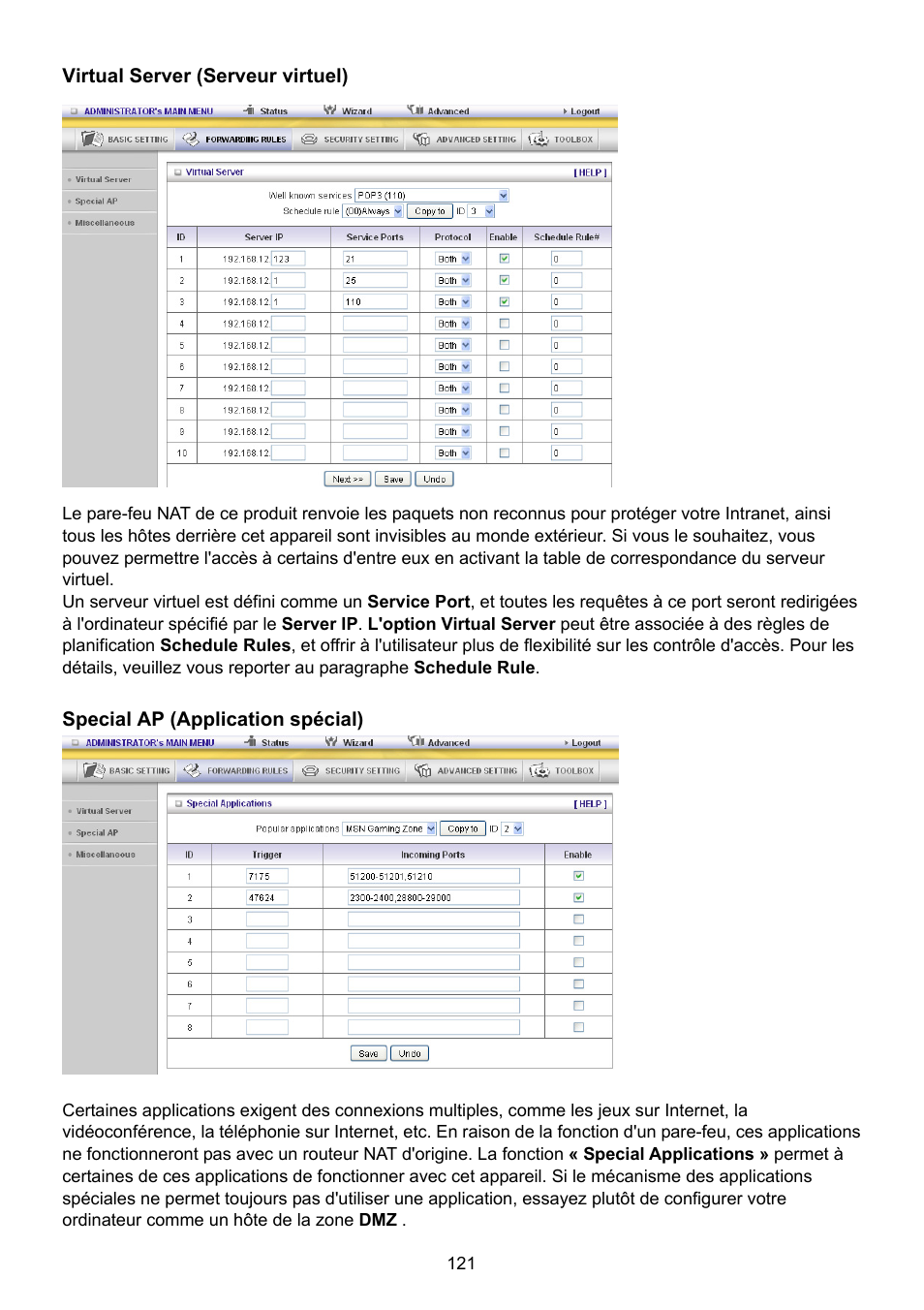 Konig Electronic WLAN router 300 Mbps User Manual | Page 121 / 722