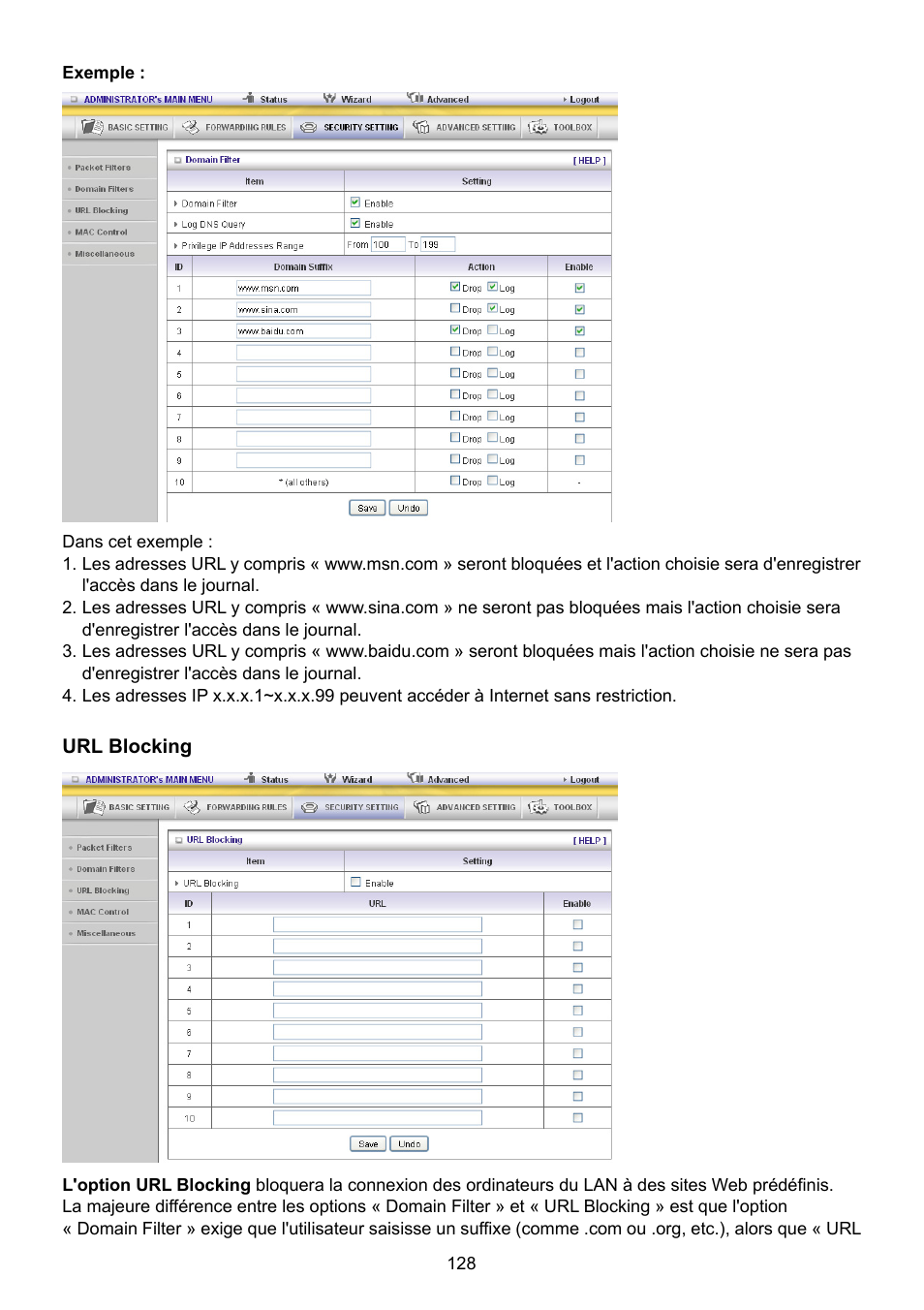 Konig Electronic WLAN router 300 Mbps User Manual | Page 128 / 722