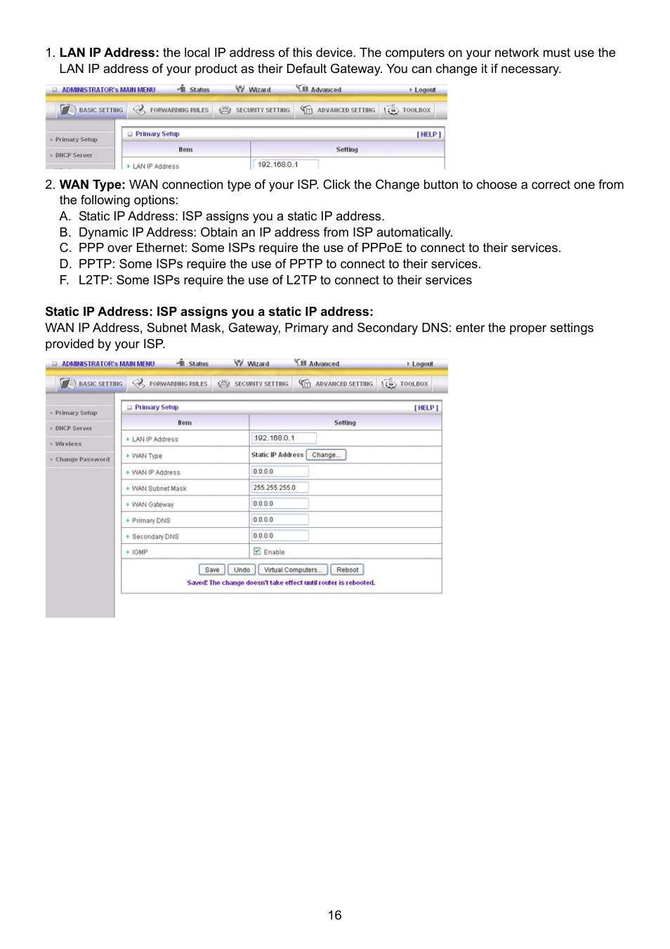 Konig Electronic WLAN router 300 Mbps User Manual | Page 16 / 722