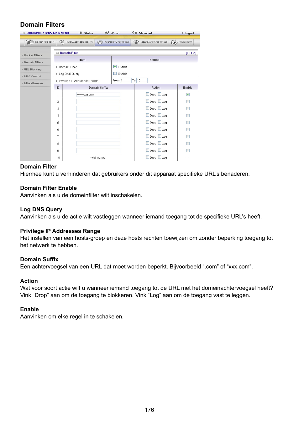 Konig Electronic WLAN router 300 Mbps User Manual | Page 176 / 722