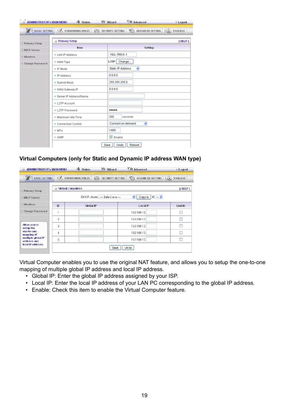 Konig Electronic WLAN router 300 Mbps User Manual | Page 19 / 722