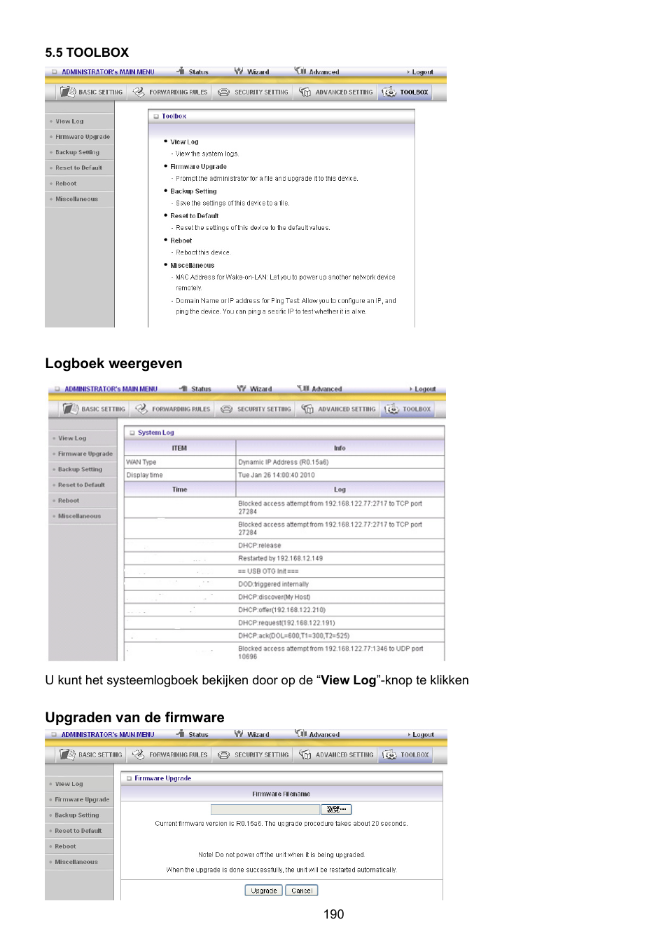 Konig Electronic WLAN router 300 Mbps User Manual | Page 190 / 722