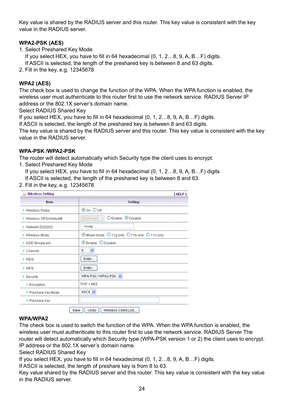 Konig Electronic WLAN router 300 Mbps User Manual | Page 24 / 722