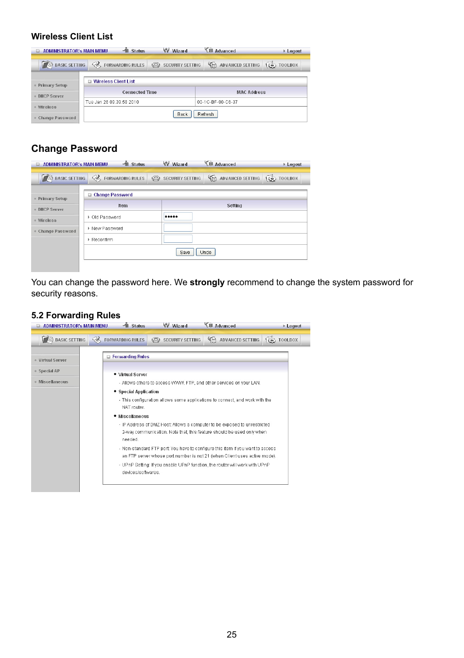 Konig Electronic WLAN router 300 Mbps User Manual | Page 25 / 722