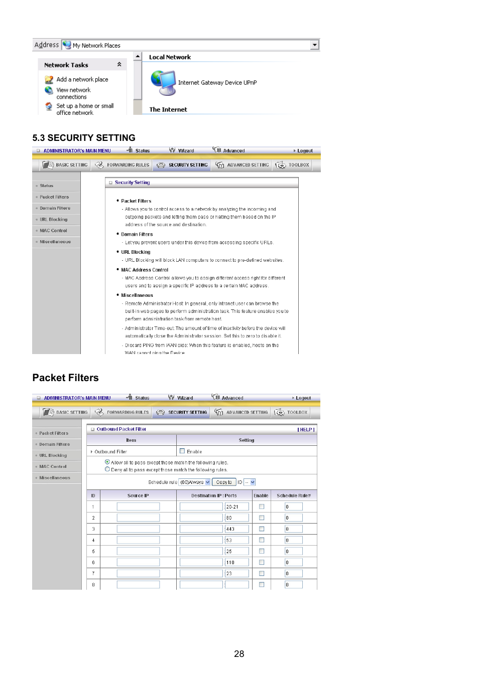 Konig Electronic WLAN router 300 Mbps User Manual | Page 28 / 722