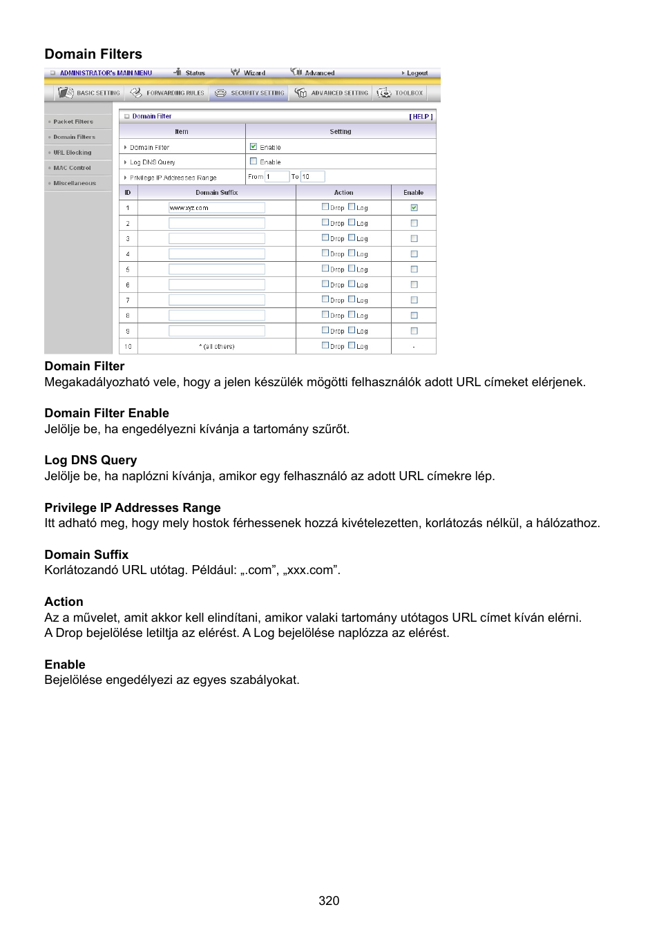 Konig Electronic WLAN router 300 Mbps User Manual | Page 320 / 722