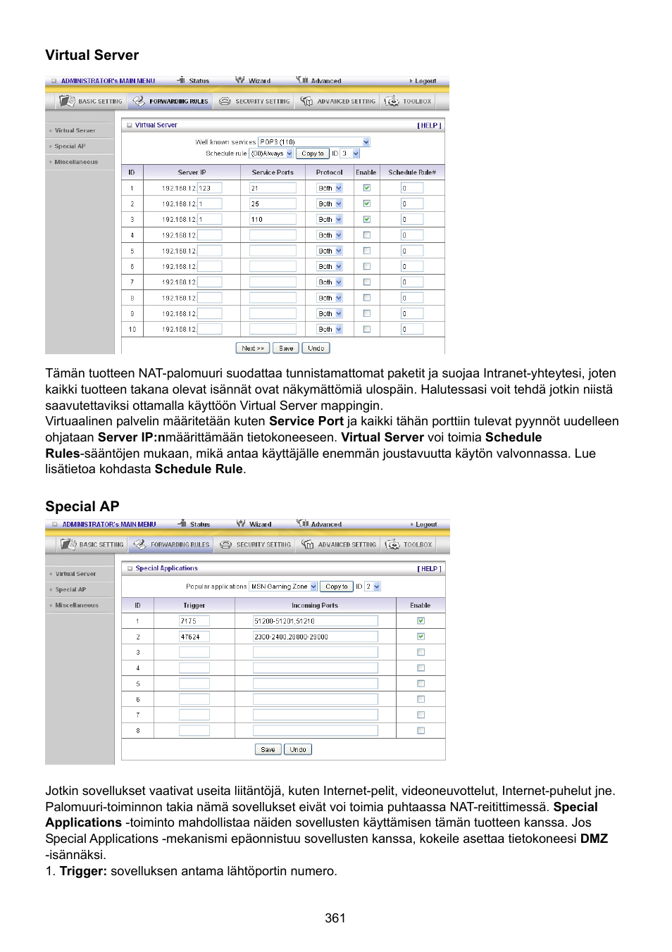 Konig Electronic WLAN router 300 Mbps User Manual | Page 361 / 722