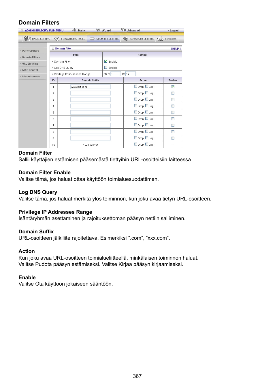 Konig Electronic WLAN router 300 Mbps User Manual | Page 367 / 722