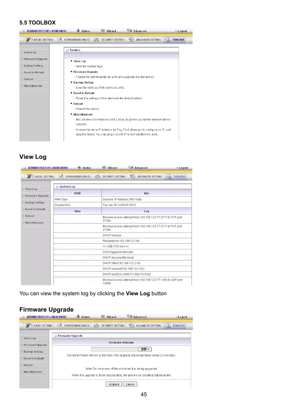 Konig Electronic WLAN router 300 Mbps User Manual | Page 45 / 722