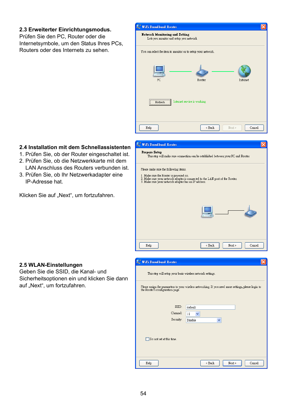 Konig Electronic WLAN router 300 Mbps User Manual | Page 54 / 722