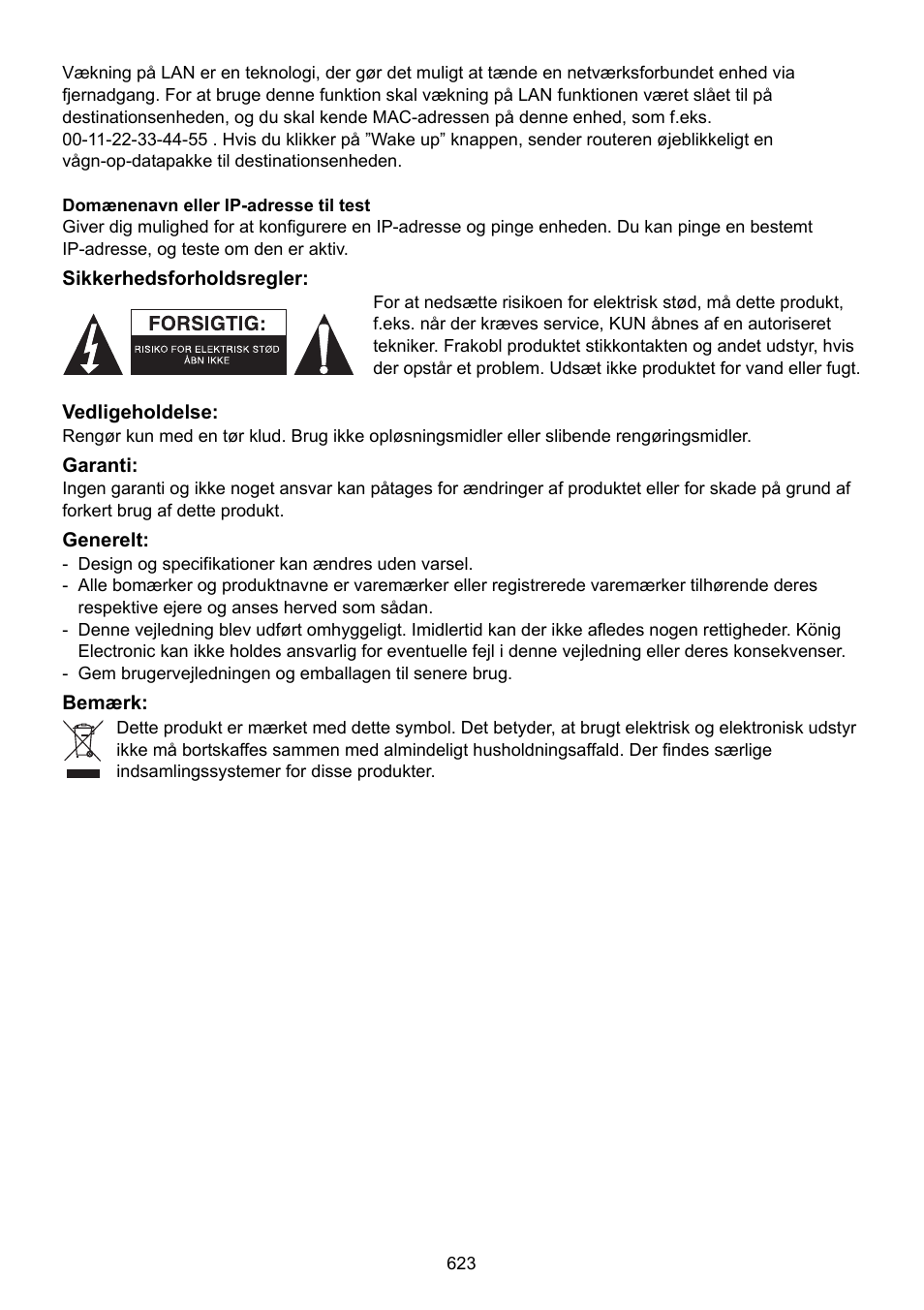 Konig Electronic WLAN router 300 Mbps User Manual | Page 623 / 722