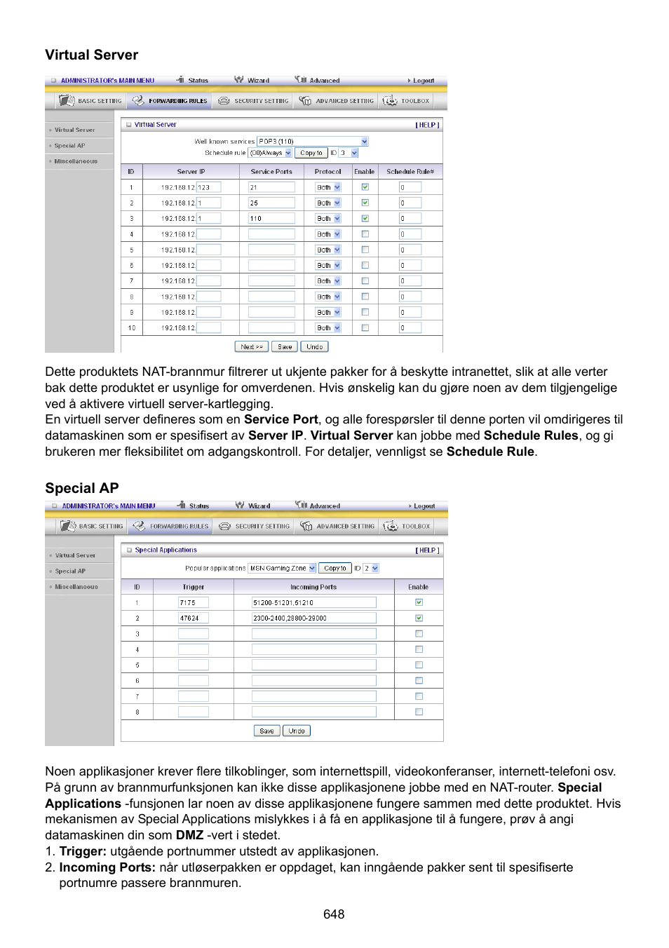 Konig Electronic WLAN router 300 Mbps User Manual | Page 648 / 722