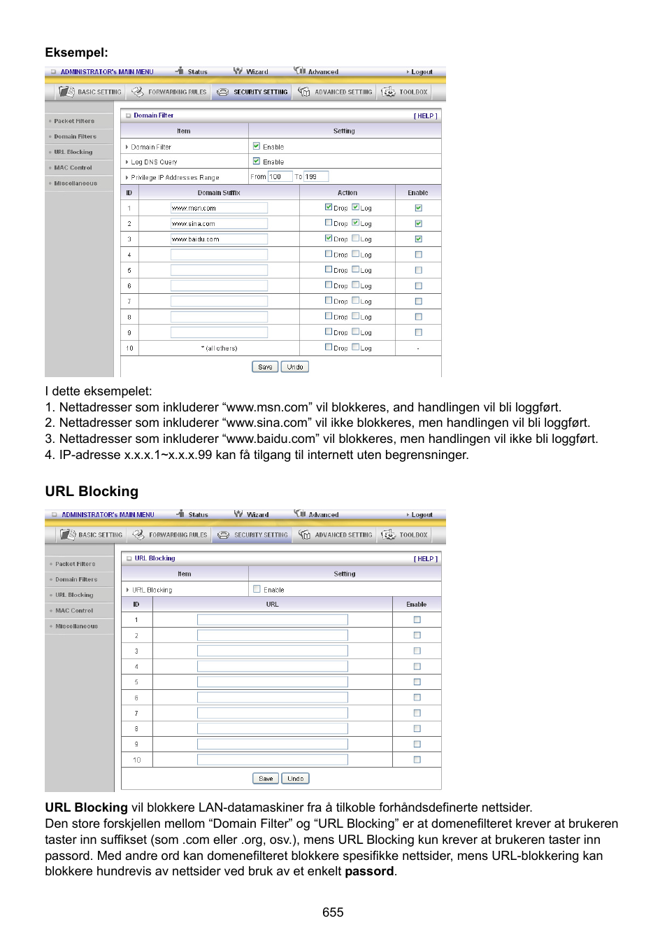 Konig Electronic WLAN router 300 Mbps User Manual | Page 655 / 722