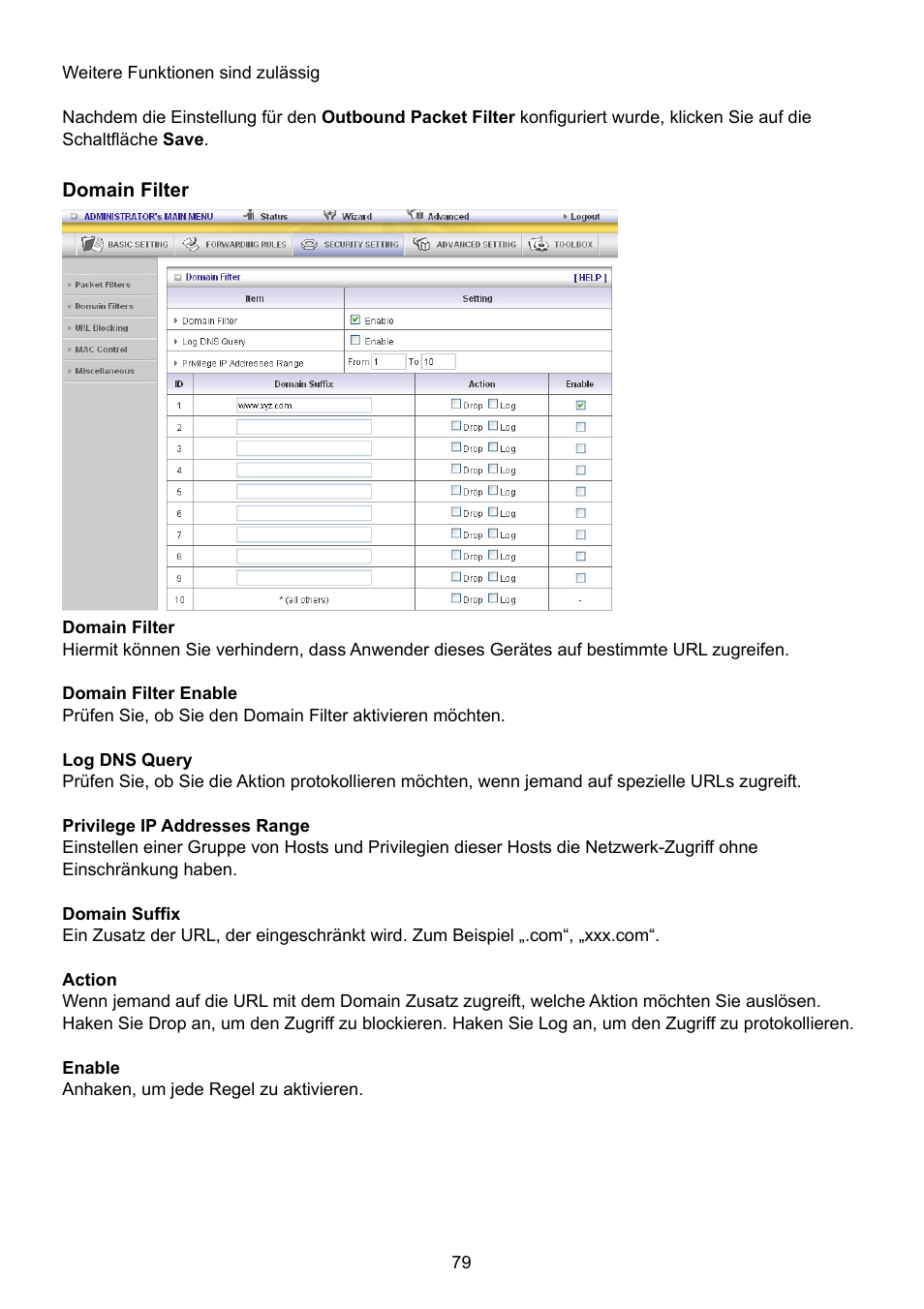 Konig Electronic WLAN router 300 Mbps User Manual | Page 79 / 722