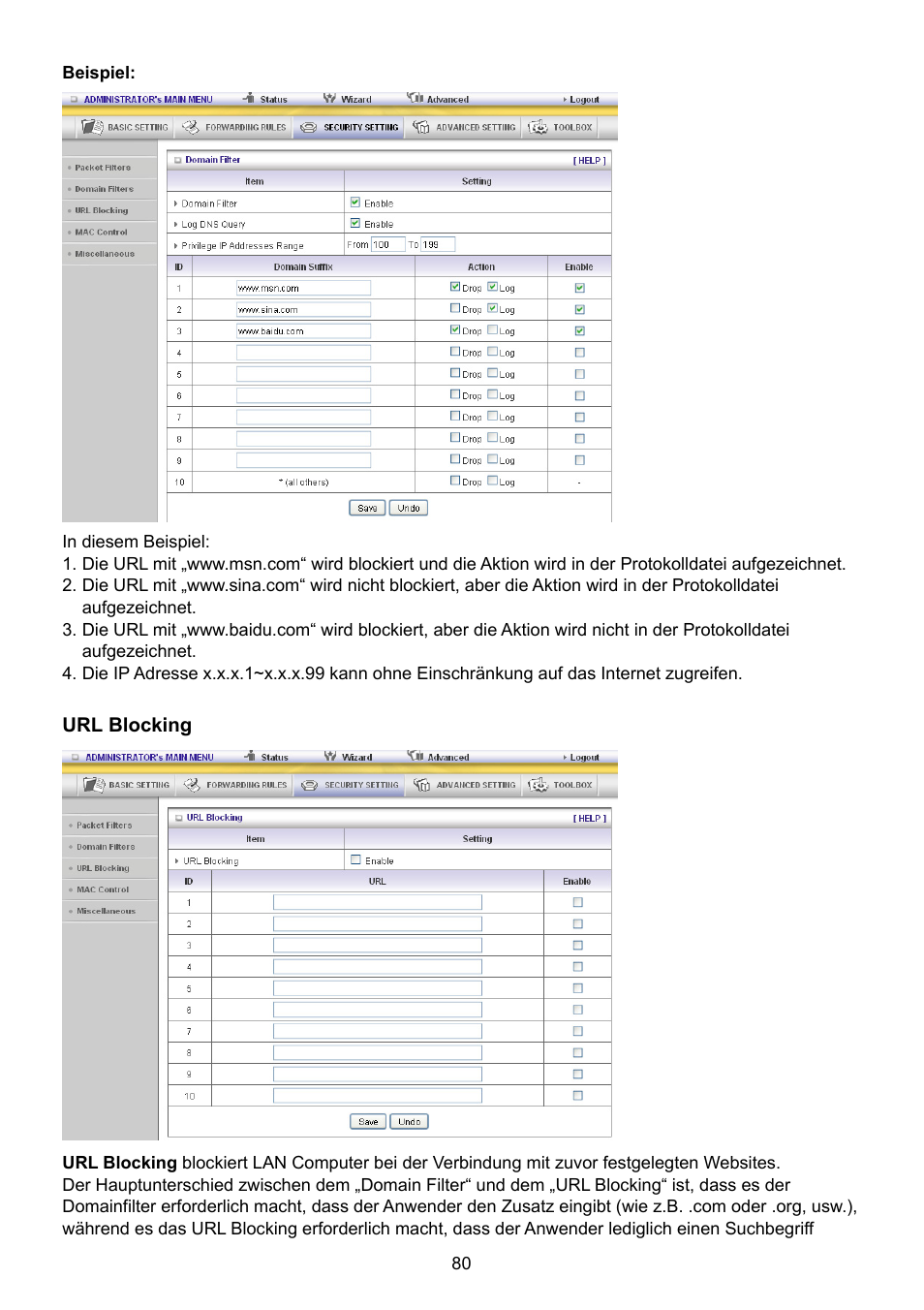 Konig Electronic WLAN router 300 Mbps User Manual | Page 80 / 722