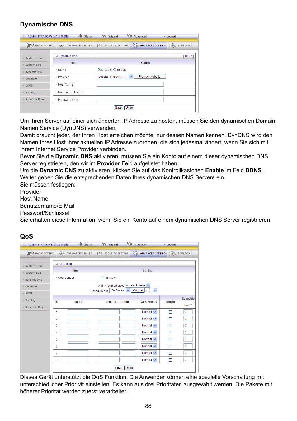 Konig Electronic WLAN router 300 Mbps User Manual | Page 88 / 722