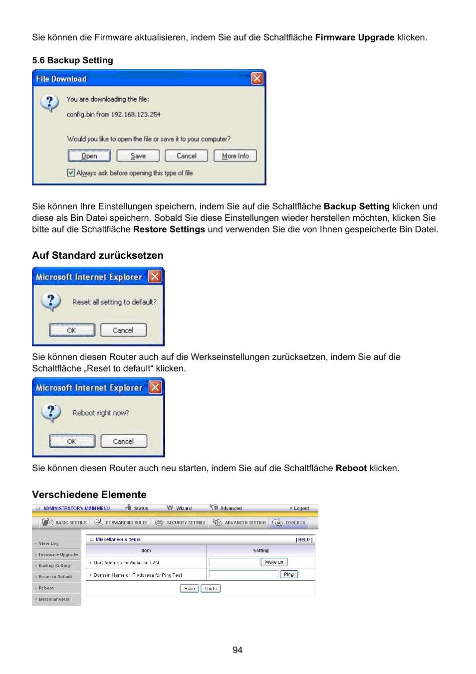 Konig Electronic WLAN router 300 Mbps User Manual | Page 94 / 722