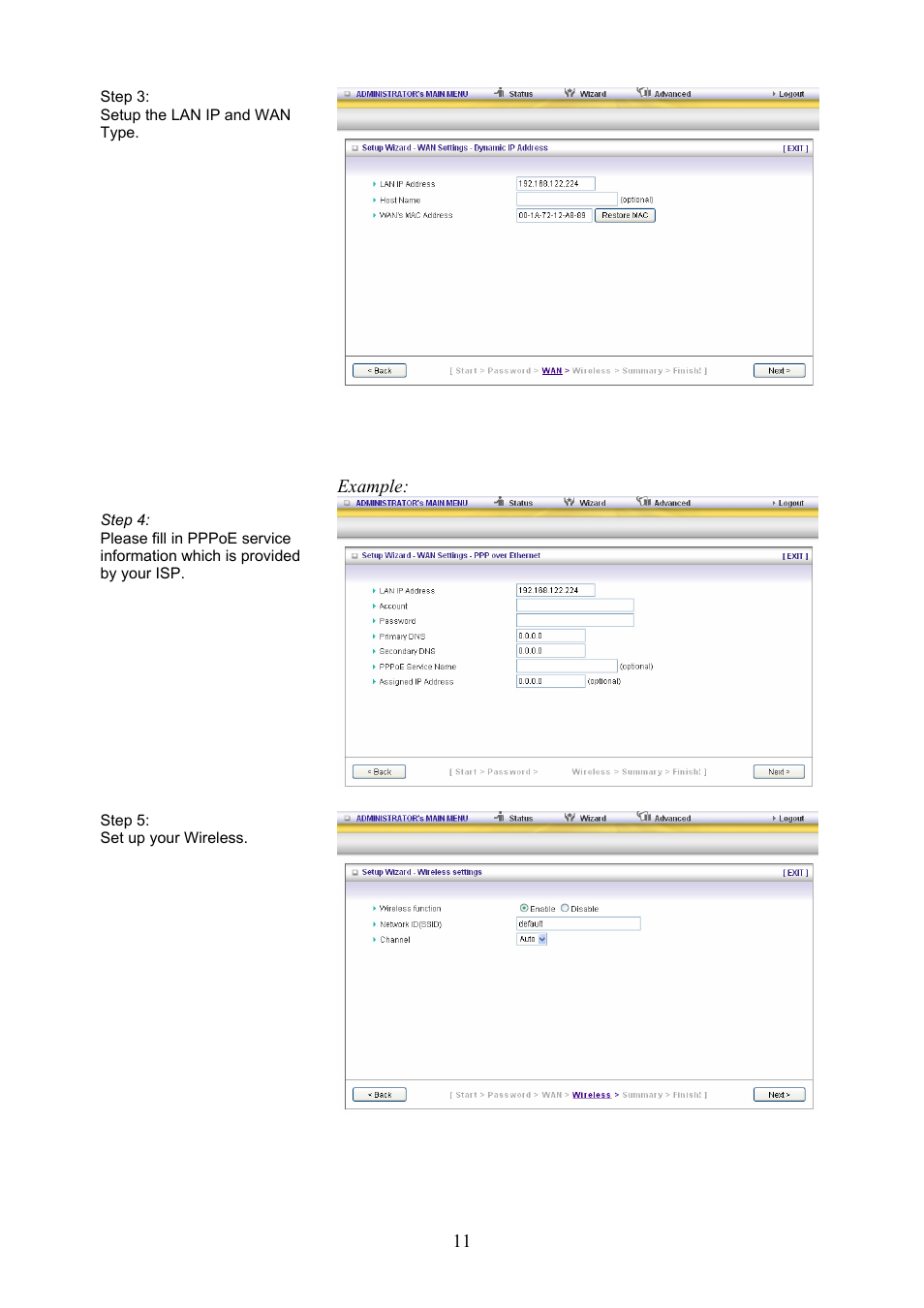 Konig Electronic WLAN router 300 Mbps User Manual | Page 11 / 56