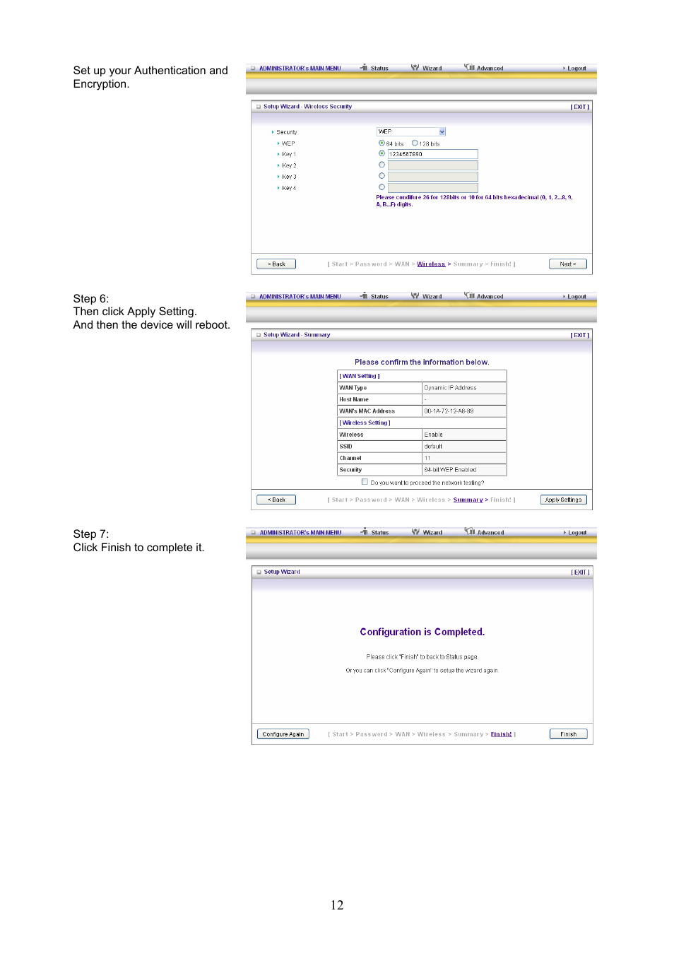 Konig Electronic WLAN router 300 Mbps User Manual | Page 12 / 56