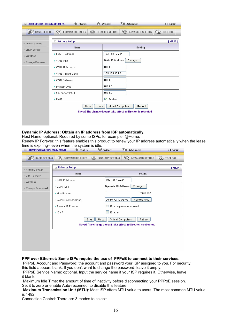 Konig Electronic WLAN router 300 Mbps User Manual | Page 16 / 56