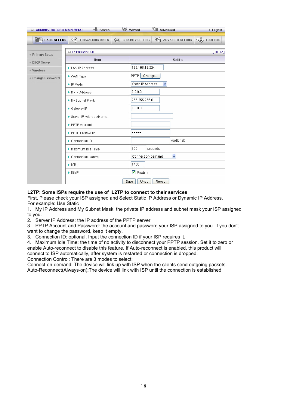 Konig Electronic WLAN router 300 Mbps User Manual | Page 18 / 56