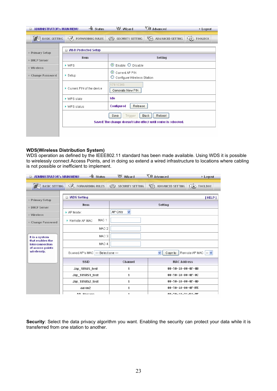 Konig Electronic WLAN router 300 Mbps User Manual | Page 23 / 56