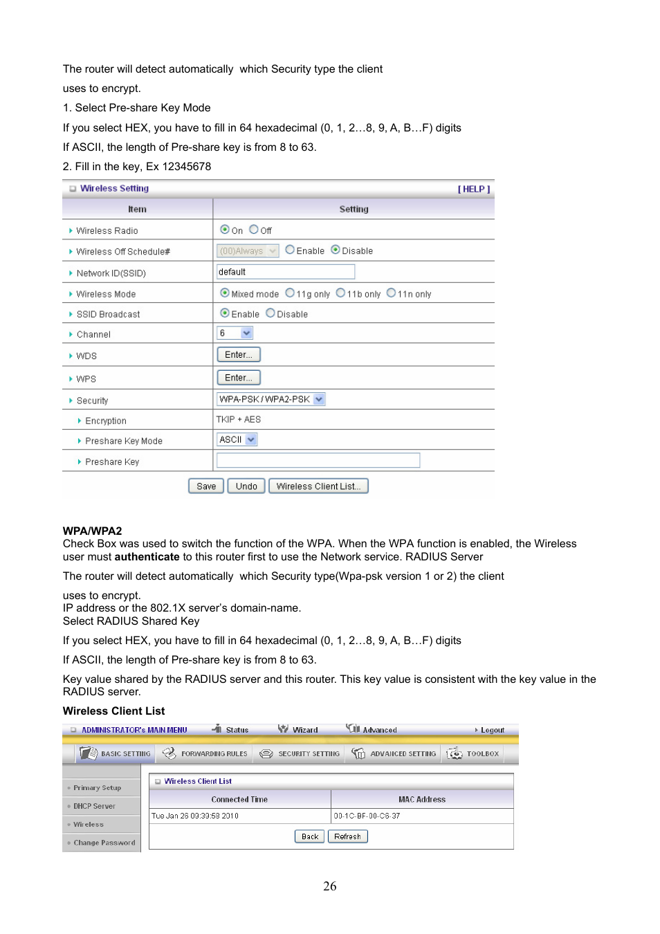 Konig Electronic WLAN router 300 Mbps User Manual | Page 26 / 56