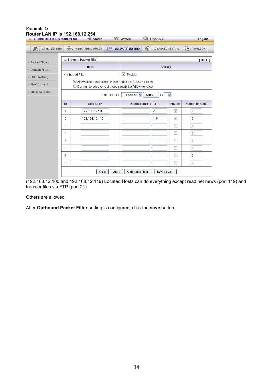 Konig Electronic WLAN router 300 Mbps User Manual | Page 34 / 56