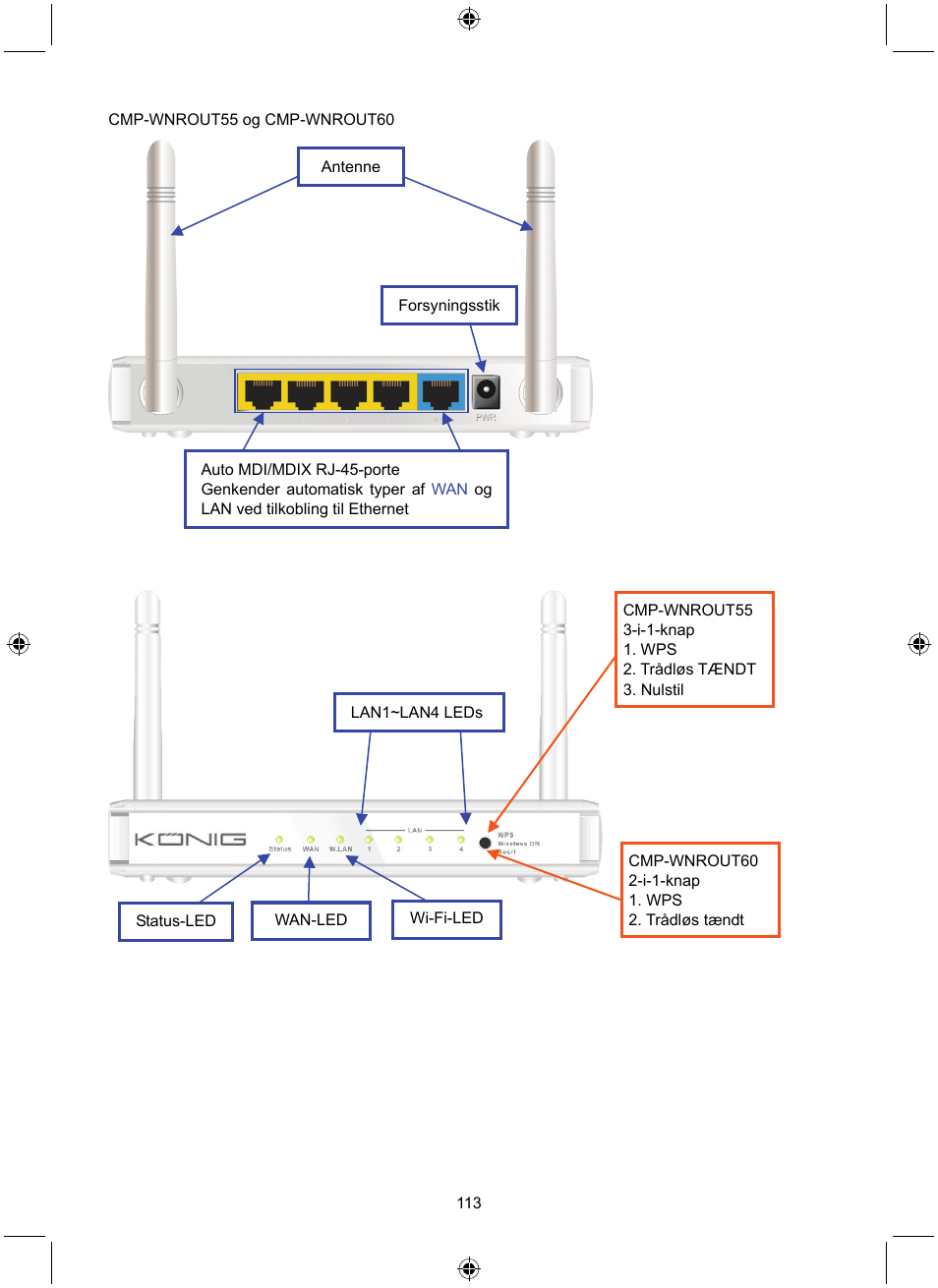 Konig Electronic WLAN router 300 Mbps User Manual | Page 113 / 140