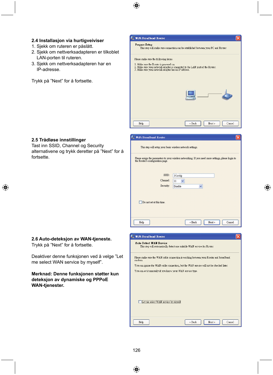 Konig Electronic WLAN router 300 Mbps User Manual | Page 126 / 140