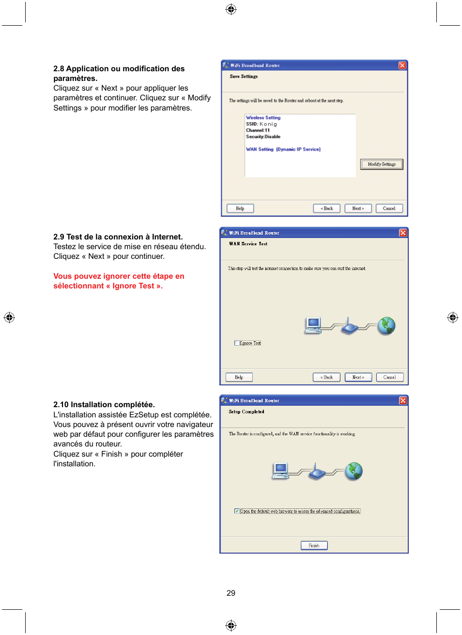 Konig Electronic WLAN router 300 Mbps User Manual | Page 29 / 140