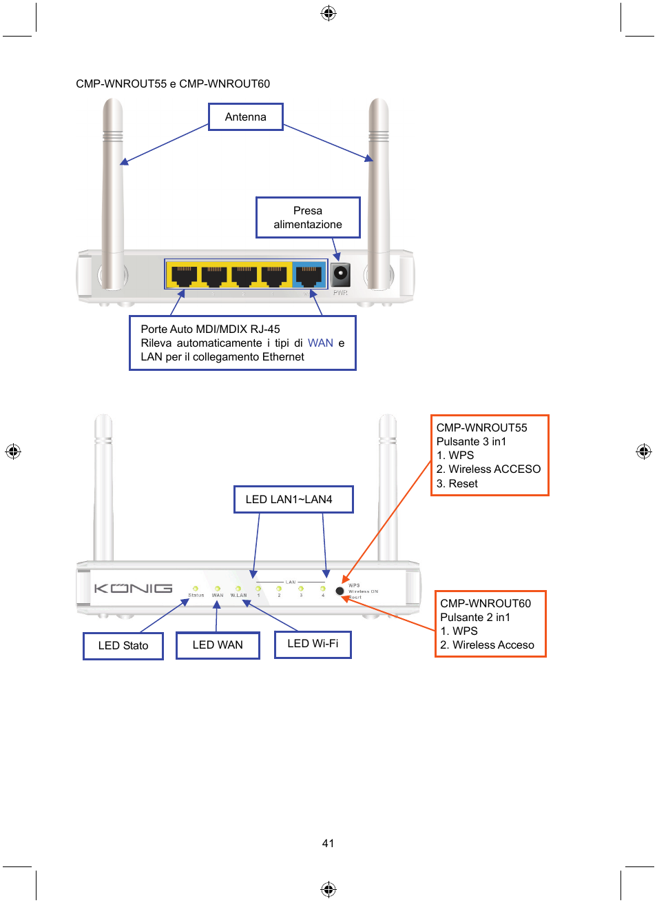 Konig Electronic WLAN router 300 Mbps User Manual | Page 41 / 140