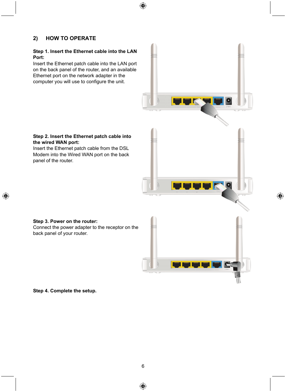 Konig Electronic WLAN router 300 Mbps User Manual | Page 6 / 140