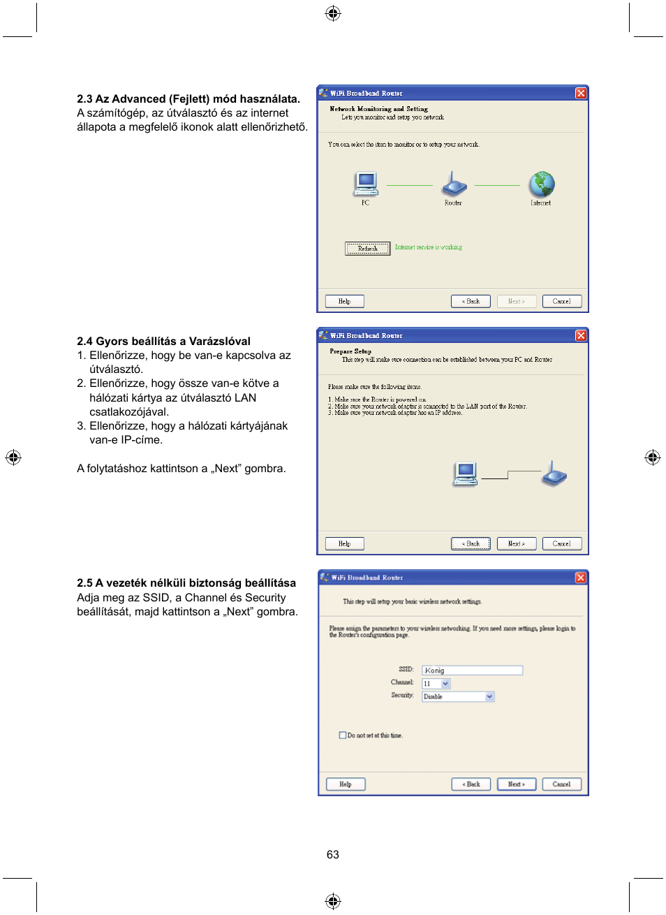 Konig Electronic WLAN router 300 Mbps User Manual | Page 63 / 140