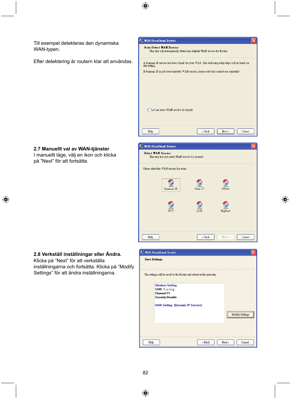 Konig Electronic WLAN router 300 Mbps User Manual | Page 82 / 140