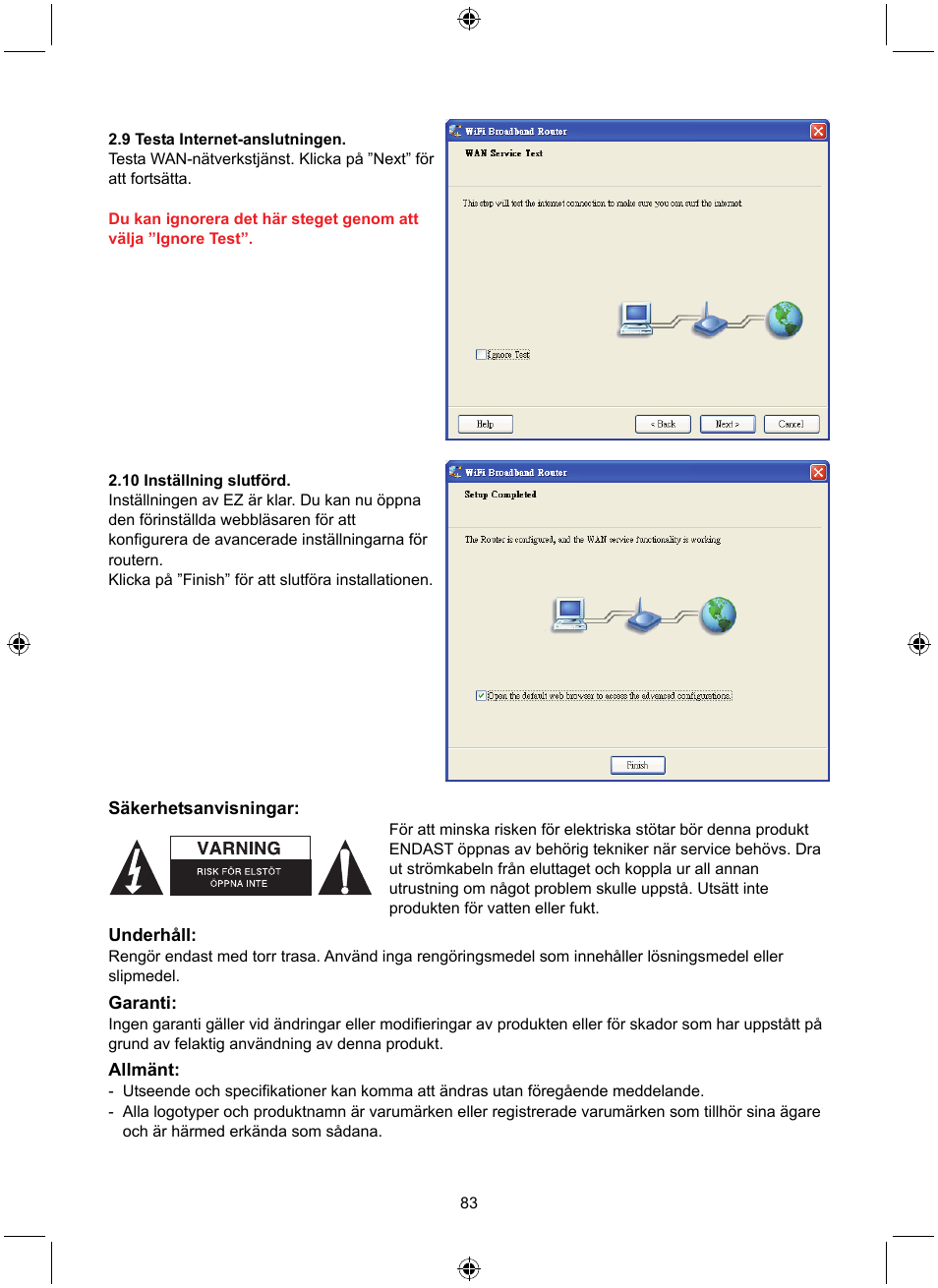 Konig Electronic WLAN router 300 Mbps User Manual | Page 83 / 140