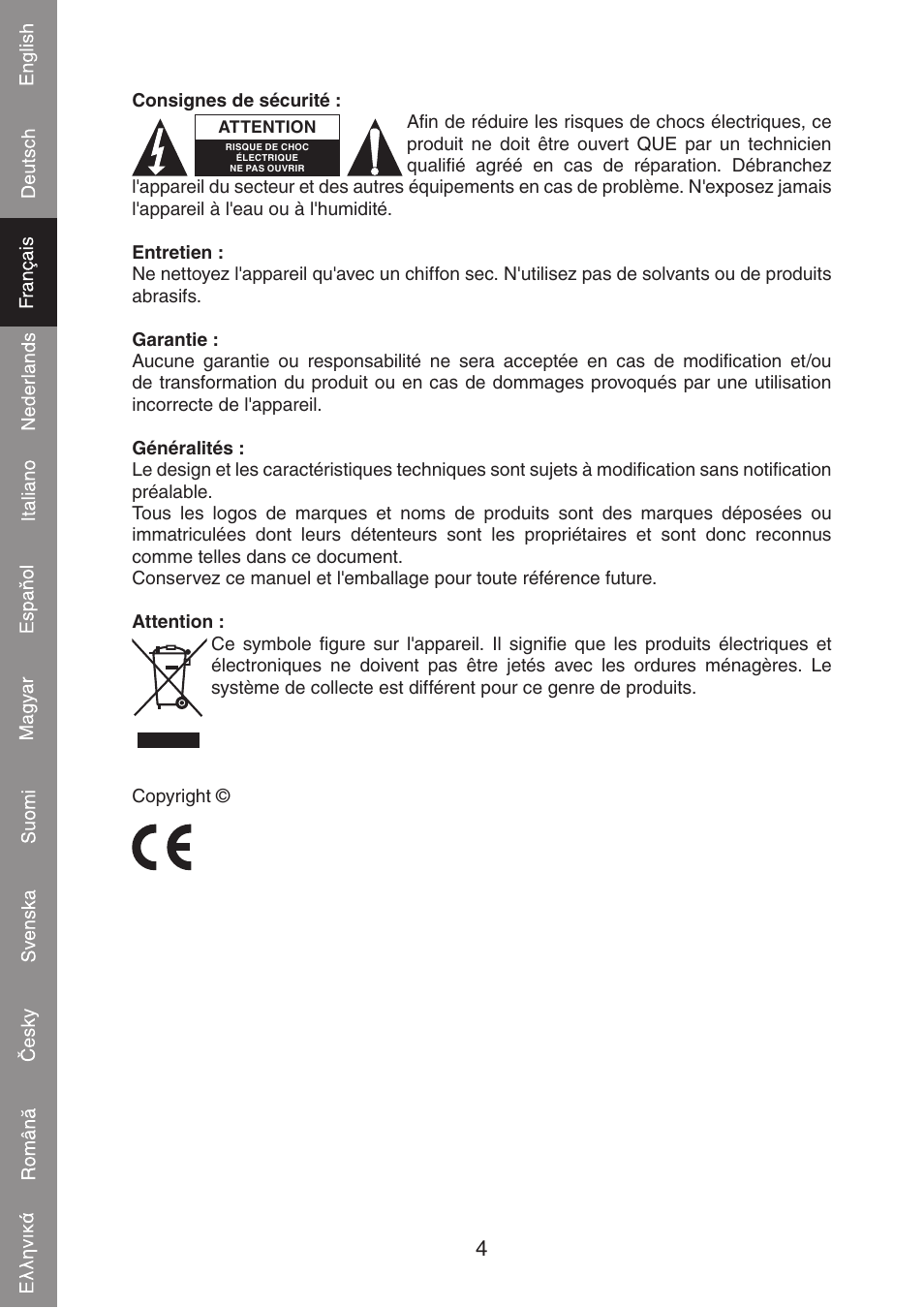 Konig Electronic PCI network card 10/100 Mbps User Manual | Page 12 / 48