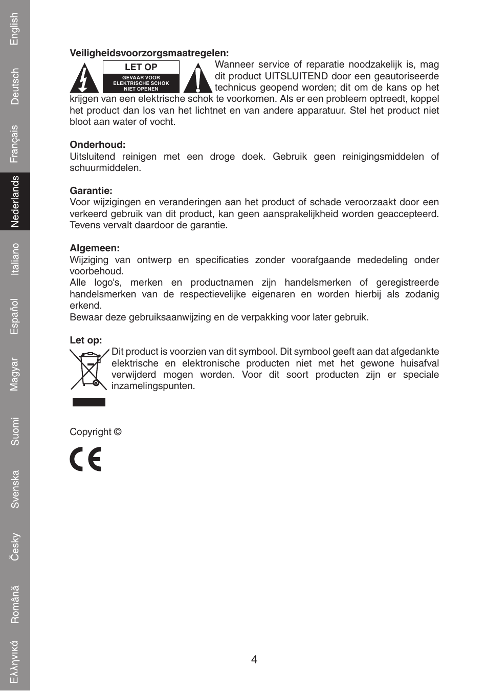 Konig Electronic PCI network card 10/100 Mbps User Manual | Page 16 / 48