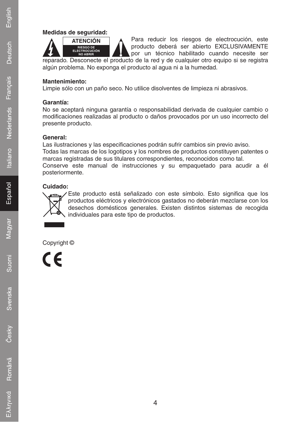 Konig Electronic PCI network card 10/100 Mbps User Manual | Page 24 / 48