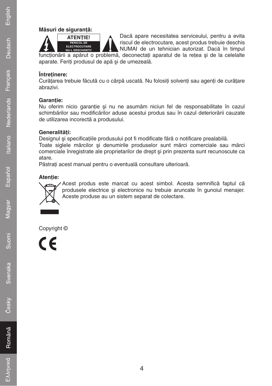 Konig Electronic PCI network card 10/100 Mbps User Manual | Page 44 / 48