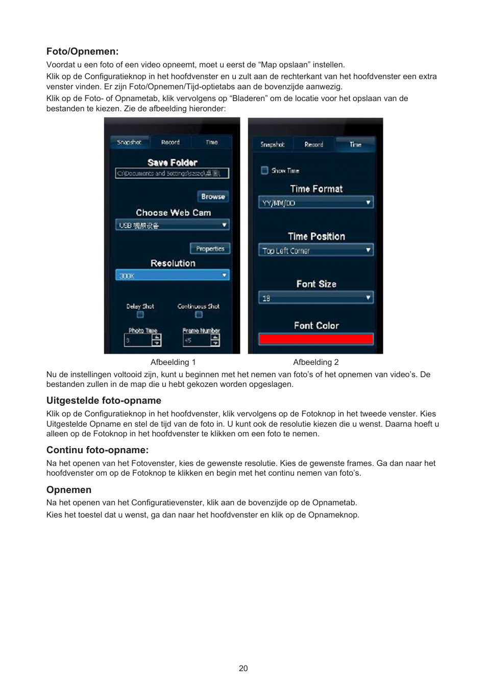 Konig Electronic USB 2.0 3D webcam User Manual | Page 20 / 72