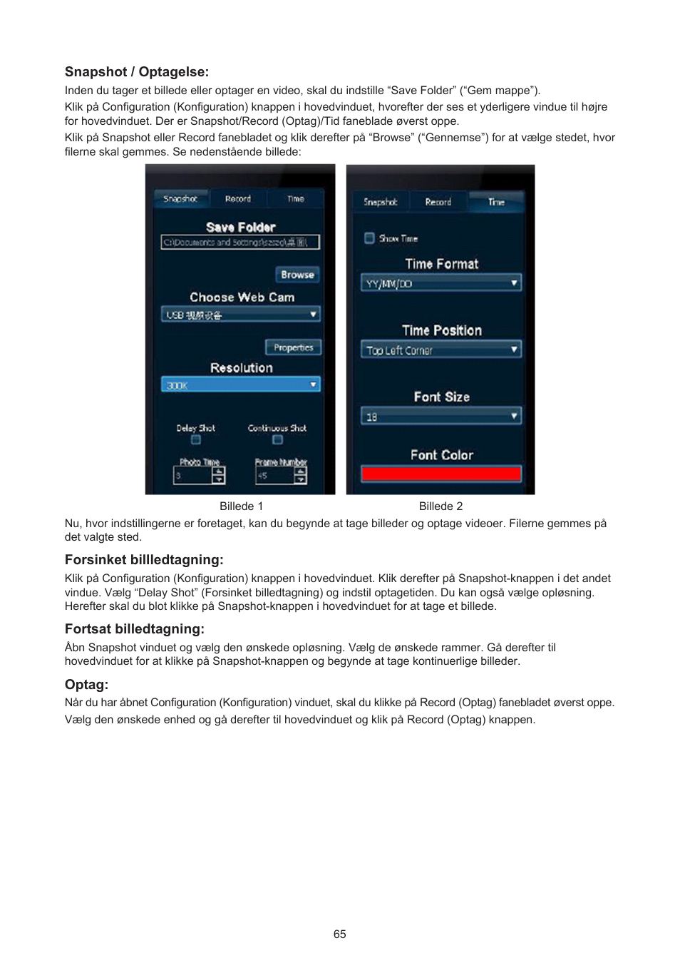 Konig Electronic USB 2.0 3D webcam User Manual | Page 65 / 72