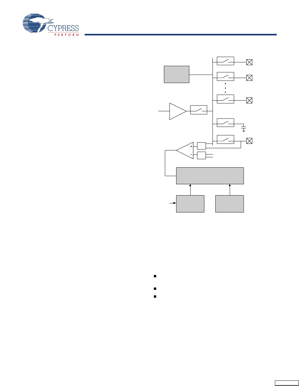 Psoc® functional overview, Psoc core, Capsense analog system | Analog multiplexer system, Psoc, Functional overview | Cypress CapSense CY8C20396 User Manual | Page 3 / 34